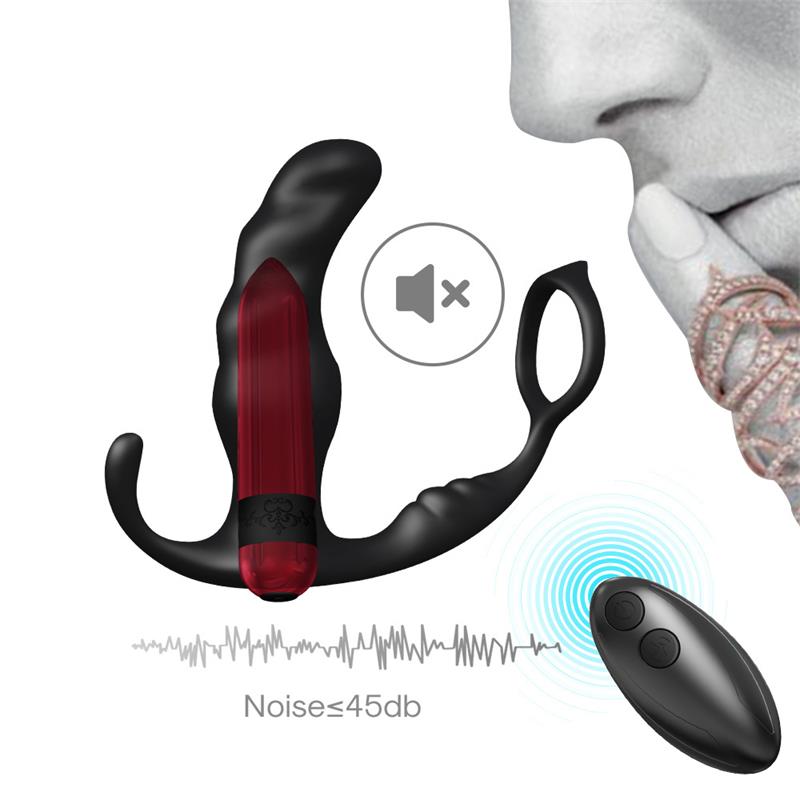 Masajeador Prostático y Plus Anal con Vibración 10