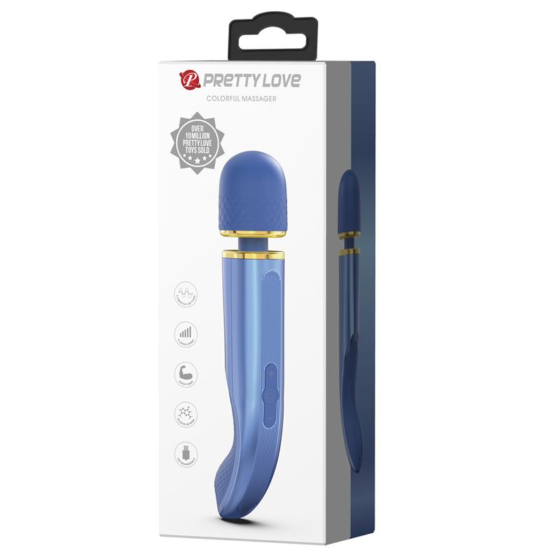 Masajeador USB Silicona Azul 11