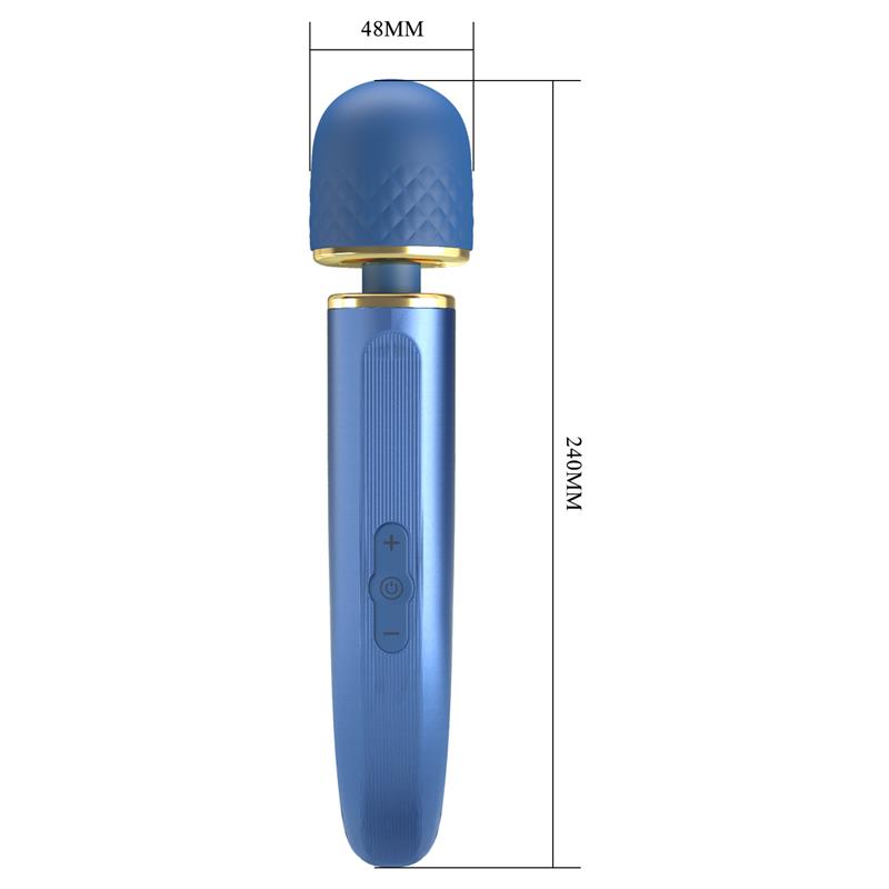 Masajeador USB Silicona Azul 10