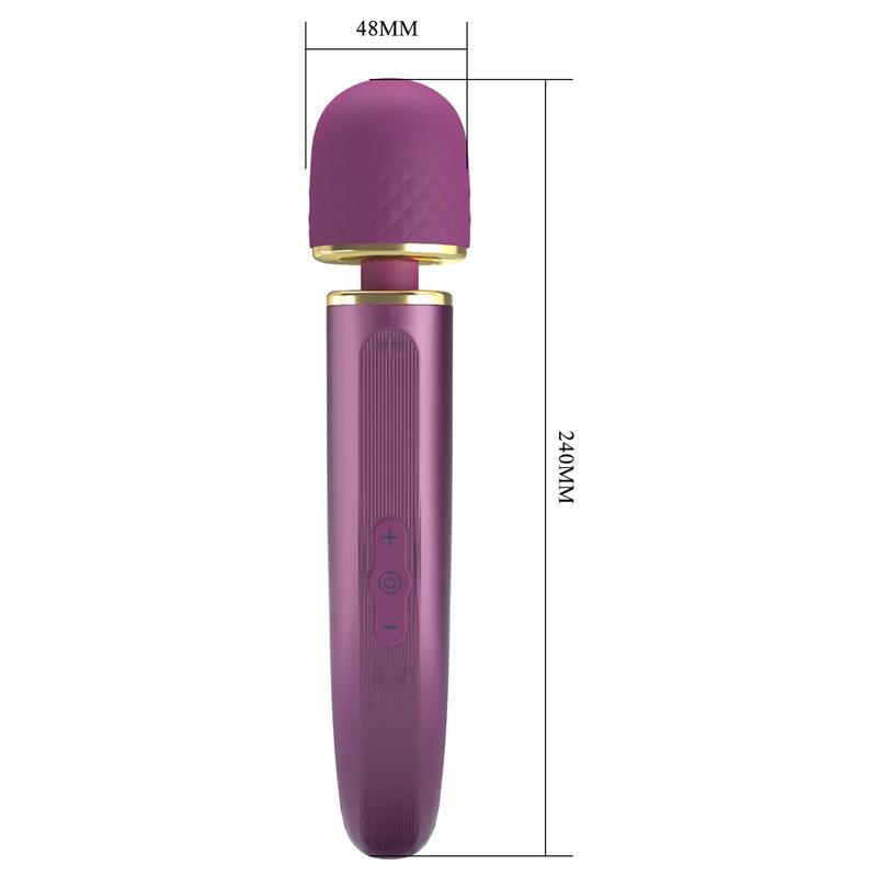 Masajeador USB Silicona Púrpura 10