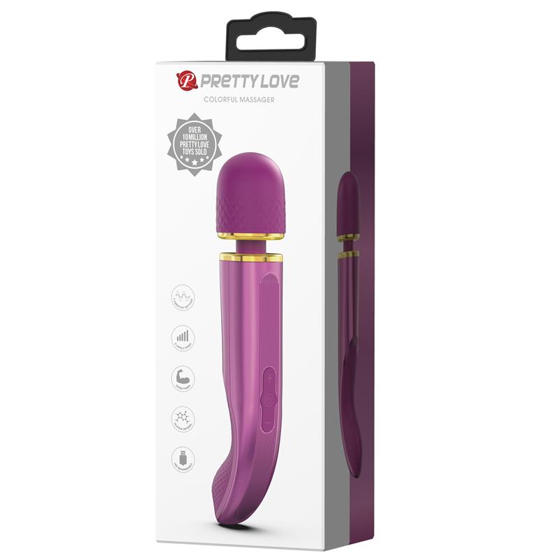 Masajeador USB Silicona Púrpura 11