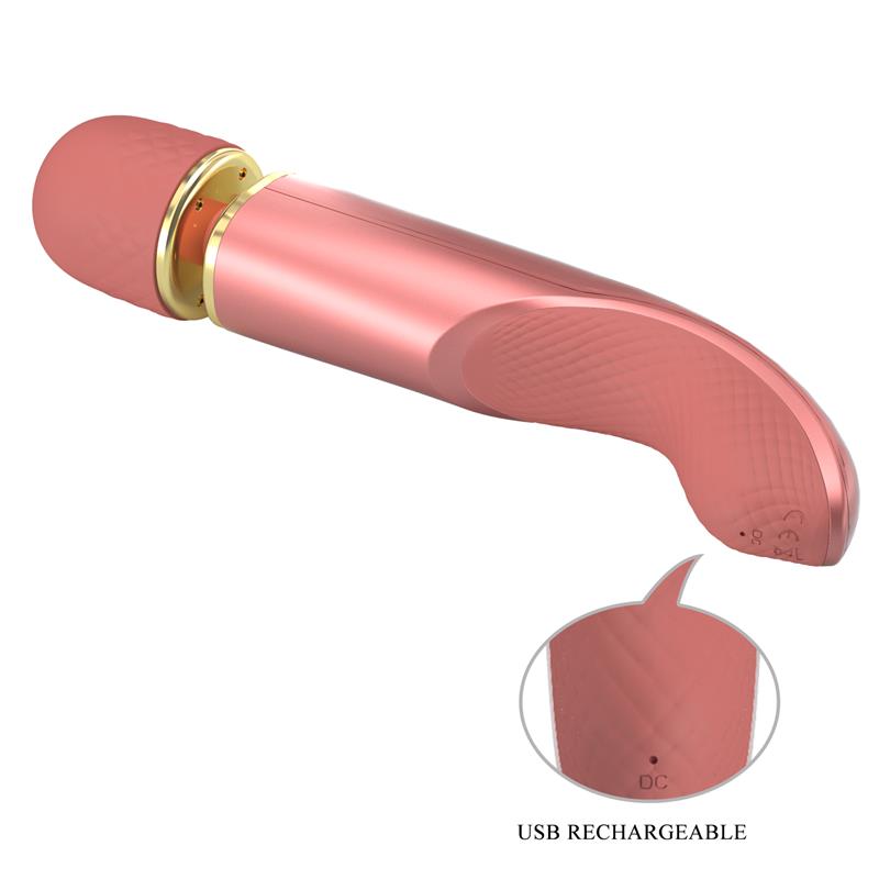 Masajeador USB Silicona Rosa 8