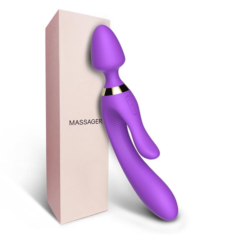 Masajeador y Vibrador Púrpura 3