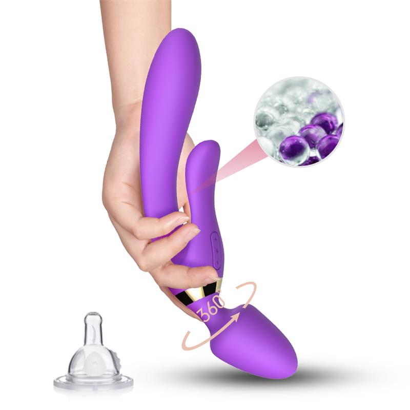 Masajeador y Vibrador Púrpura 6