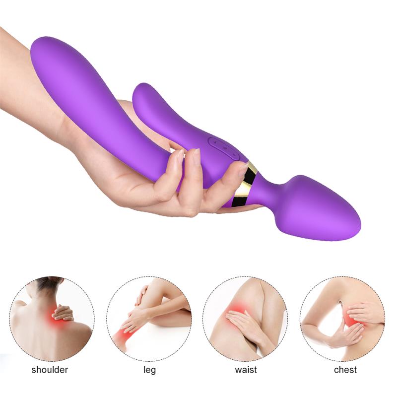Masajeador y Vibrador Púrpura 5