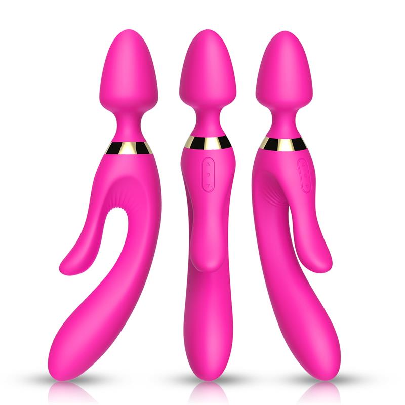 Masajeador y Vibrador Rosa 2