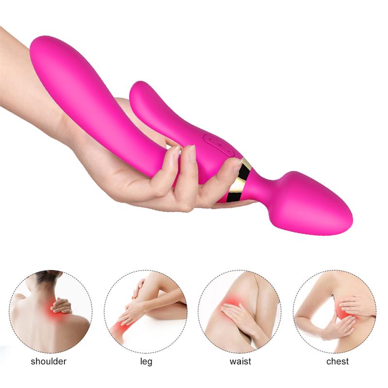 Masajeador y Vibrador Rosa 4