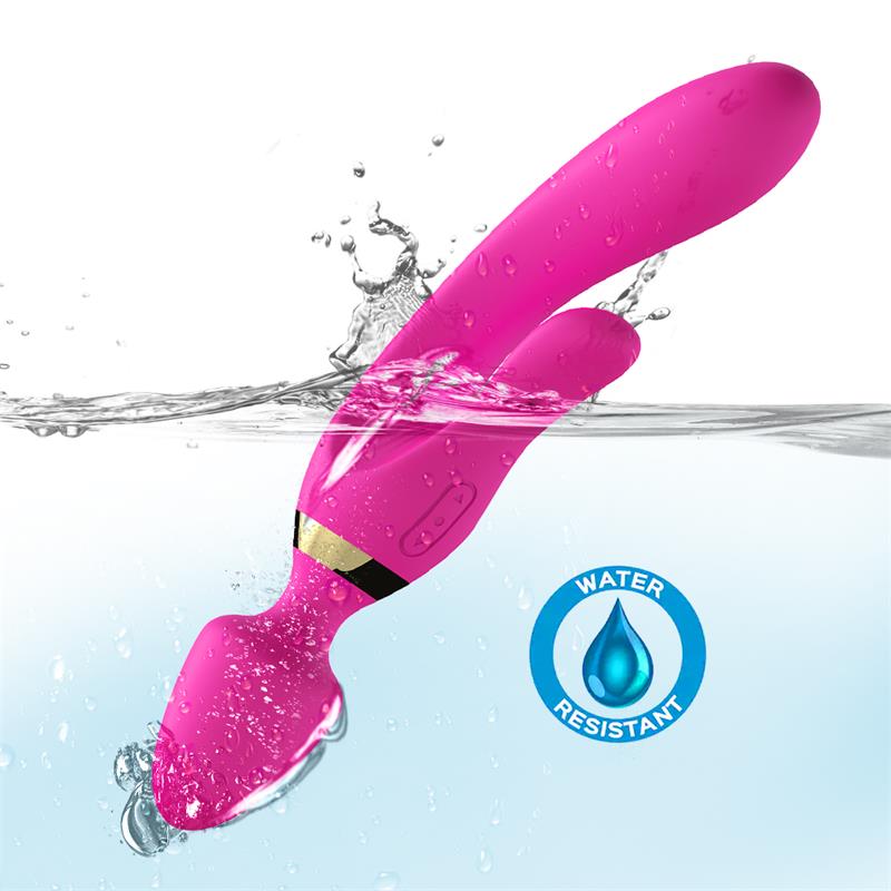 Masajeador y Vibrador Rosa 8