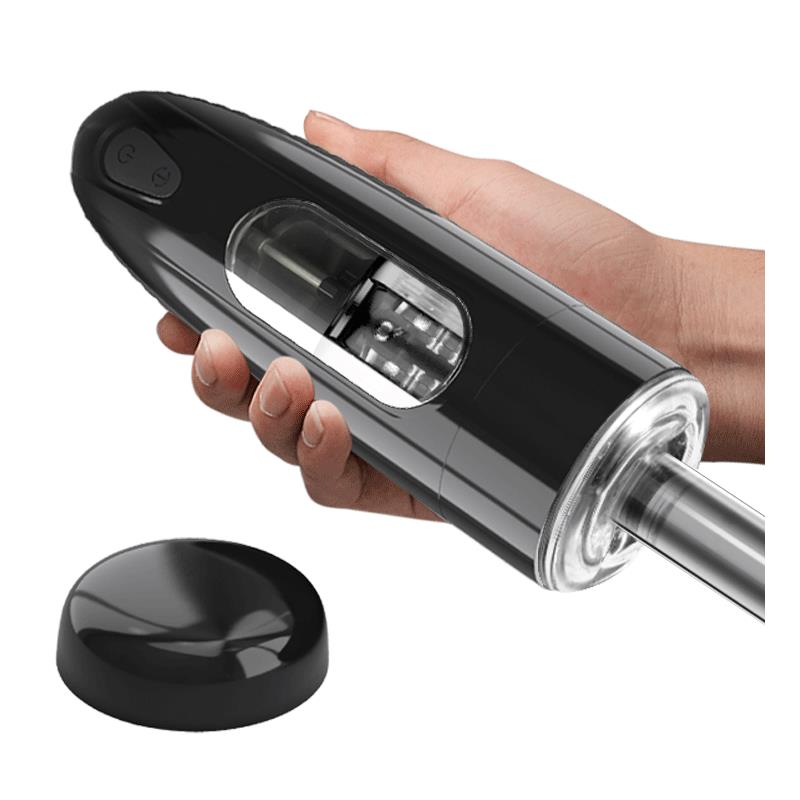 Masturbador Automático Marlos con Vibración y Movimiento USB 5
