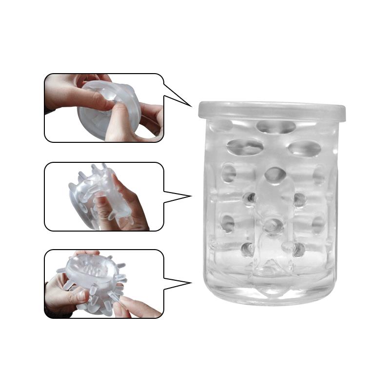 Masturbador Automático Marlos con Vibración y Movimiento USB 9