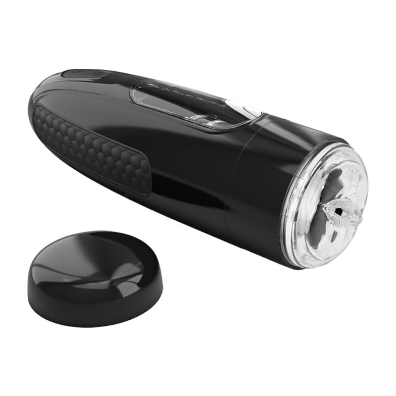 Masturbador Automático Marlos con Vibración y Movimiento USB 4