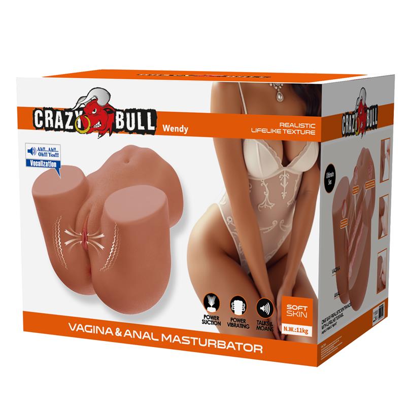 Masturbador con Vibración, Efecto Succión y Voz 11 kg