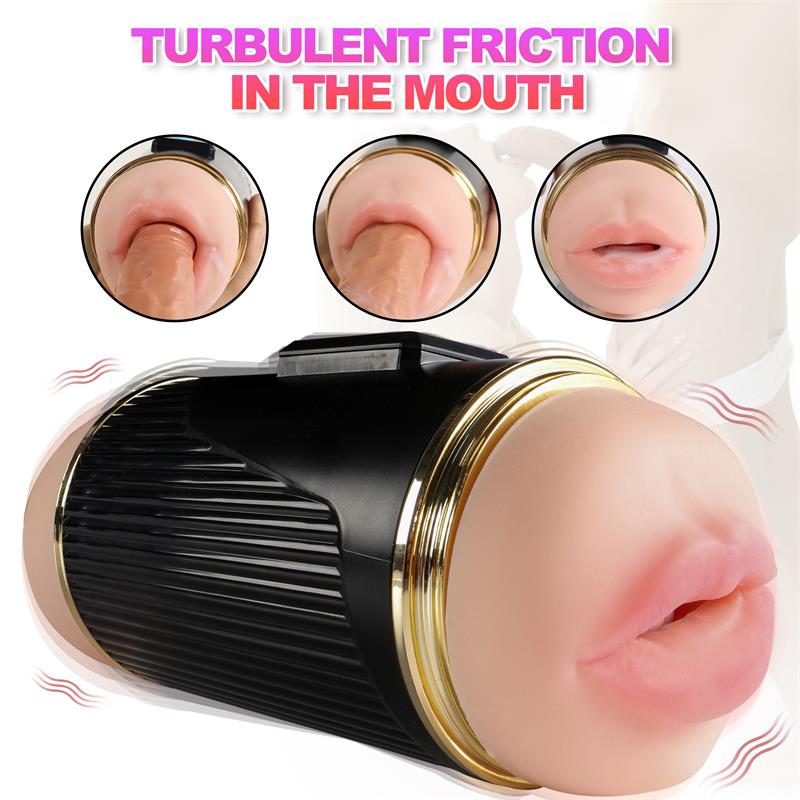 Masturbador Doble Vagina y Boca Kay 6