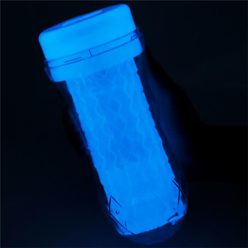 Masturbador Masculino Lumino Luz Azul 6