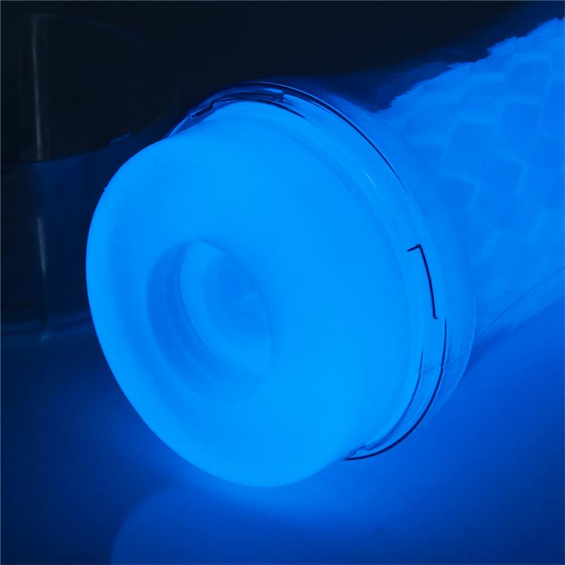Masturbador Masculino Lumino Luz Azul 7