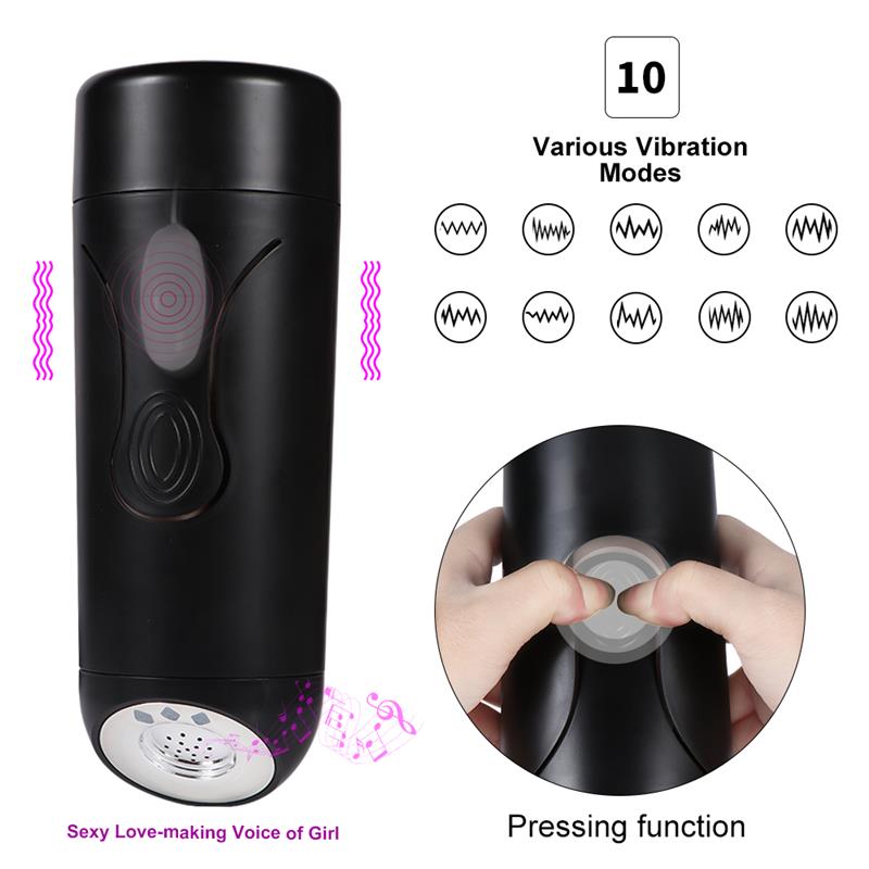 Masturbador Masculino Vagina con Gemidos Fanny 3