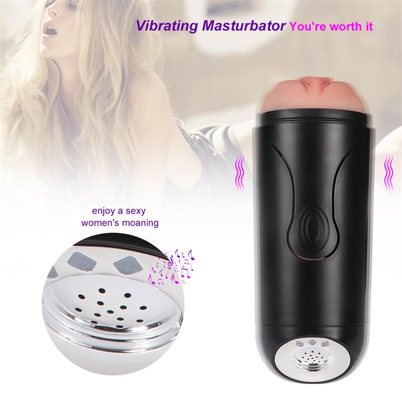 Masturbador Masculino Vagina con Gemidos Fanny 4