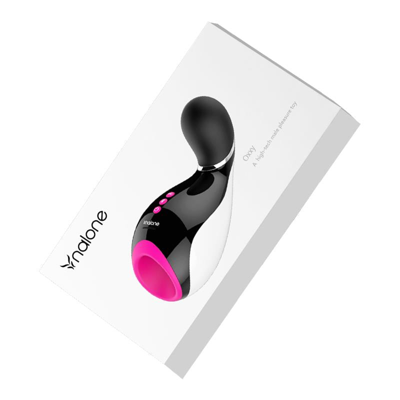 Masturbador Oxxy Negro y Fuchsia 6