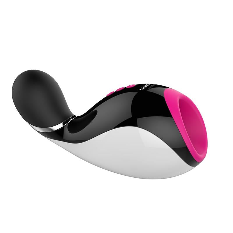 Masturbador Oxxy Negro y Fuchsia 3