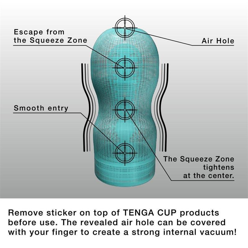 Masturbador Tenga Original Vacuum Cup Extra Cool 6
