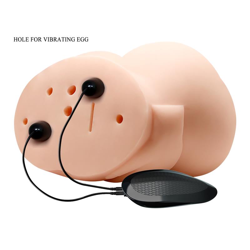 Masturbador Vagina y Ano con Vibración