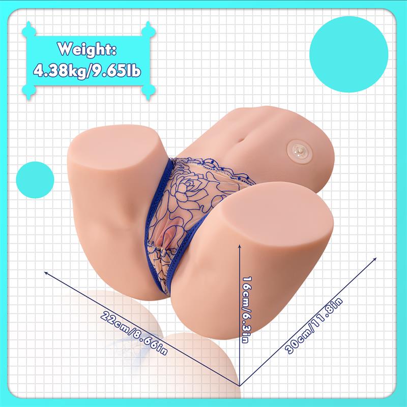 Maya Masturbador con Vibración y Efecto Succión 4.5 kg