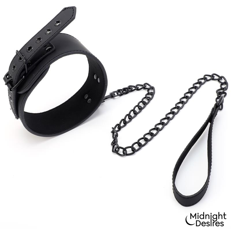 Midnight Desires — Set de esposas, tobilleras y collar, imagen 4