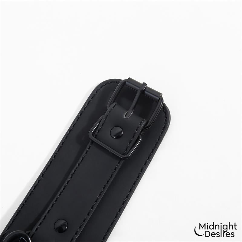 Midnight Desires — Set de esposas, tobilleras y collar, imagen 8