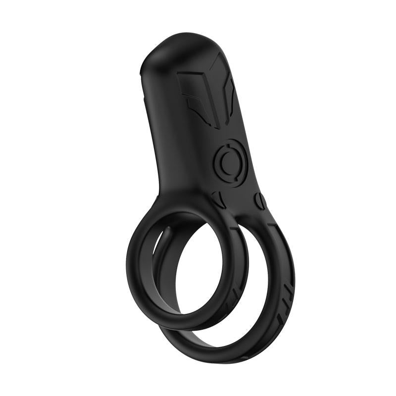 Mecha-style Anillo Doble para el Pene con Vibracion 8