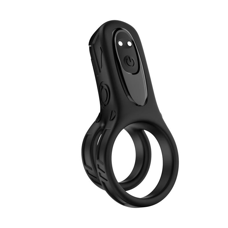 Mecha-style Anillo Doble para el Pene con Vibracion 2