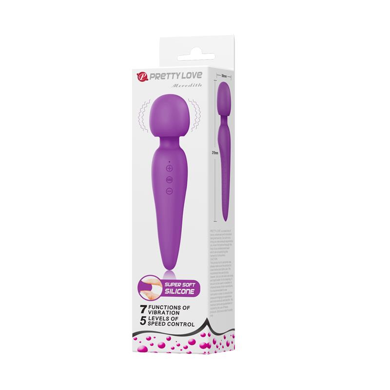 Meredith Masajeador USB Violeta 10
