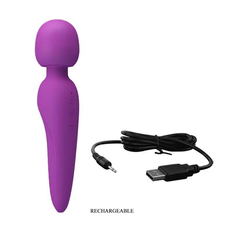 Meredith Masajeador USB Violeta 8