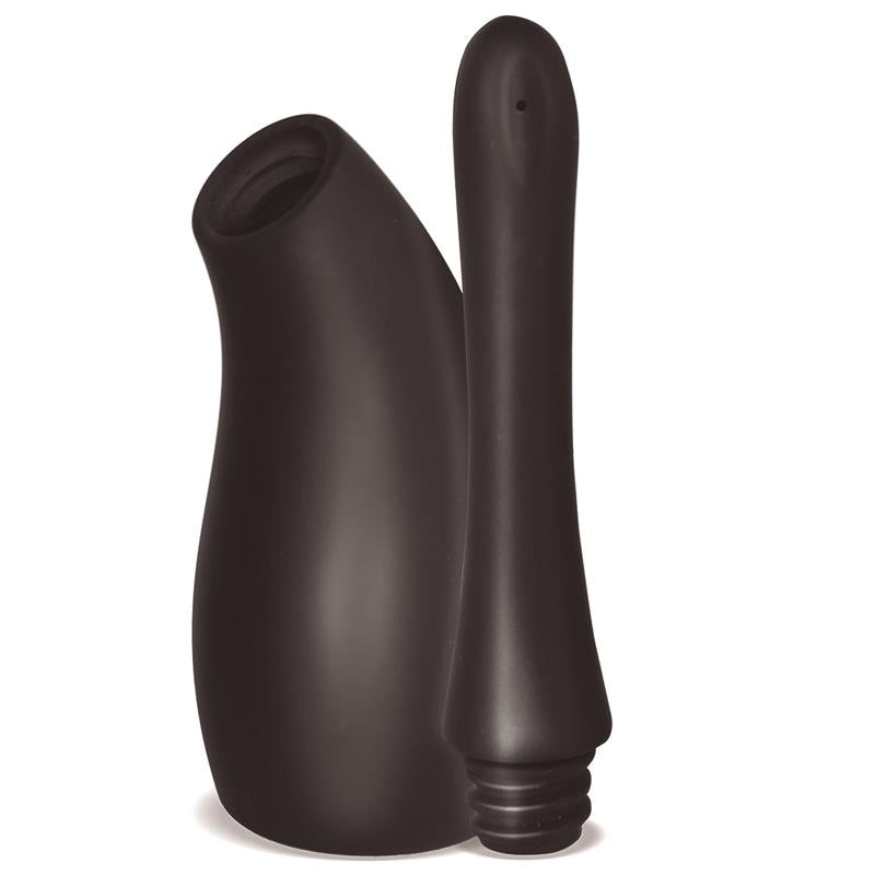 Meticulous Ducha Anal Deluxe Silicona Negro 4