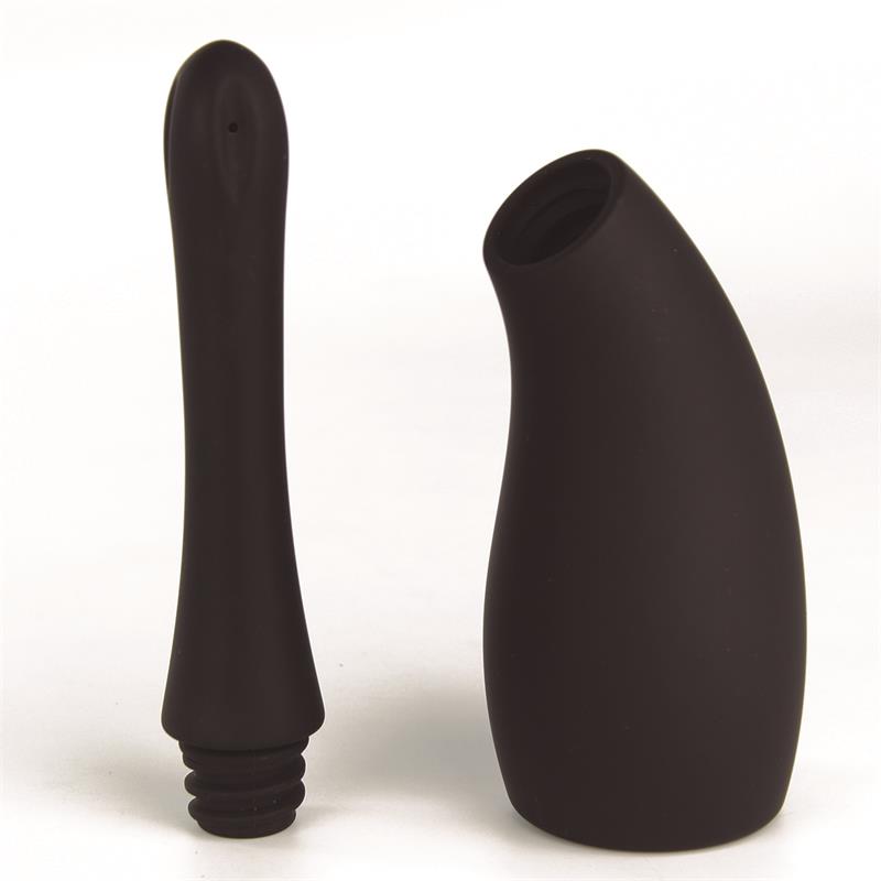 Meticulous Ducha Anal Deluxe Silicona Negro 5