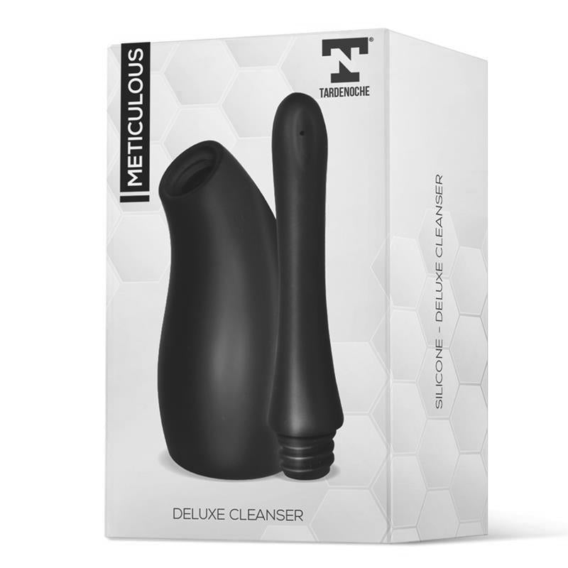 Meticulous Ducha Anal Deluxe Silicona Negro 2