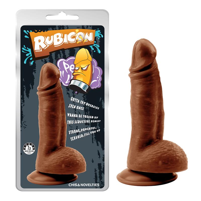 Mighty Ravage Dildo 7.9 - 20cm Marrón