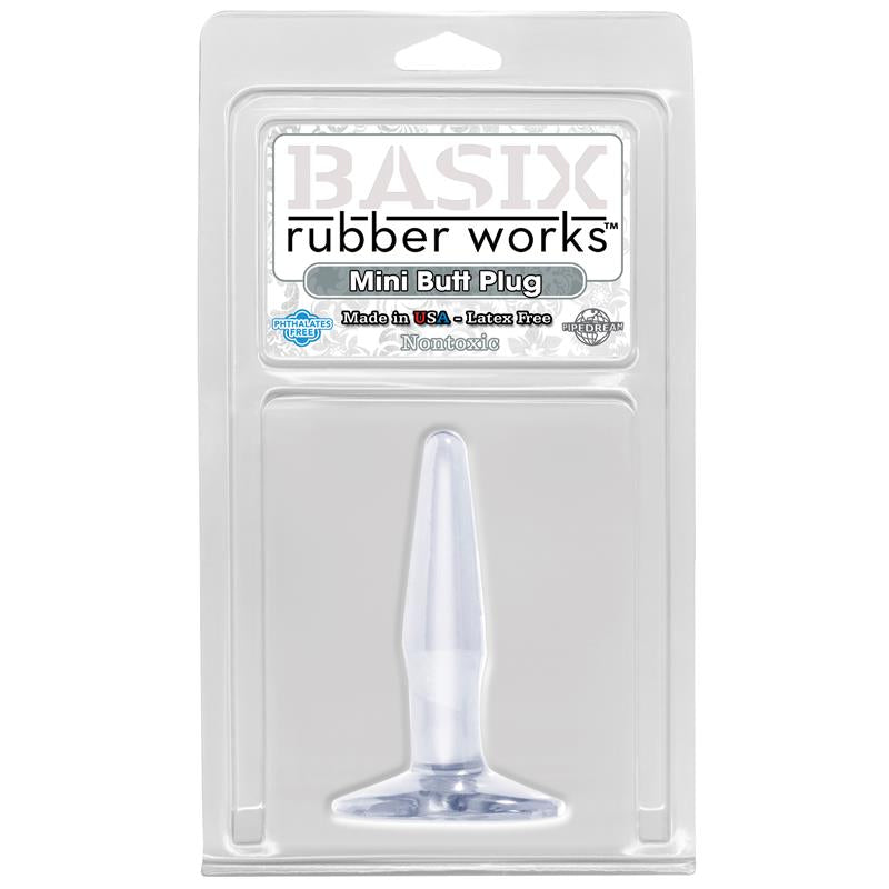 Mini Plug Anal Transparente
