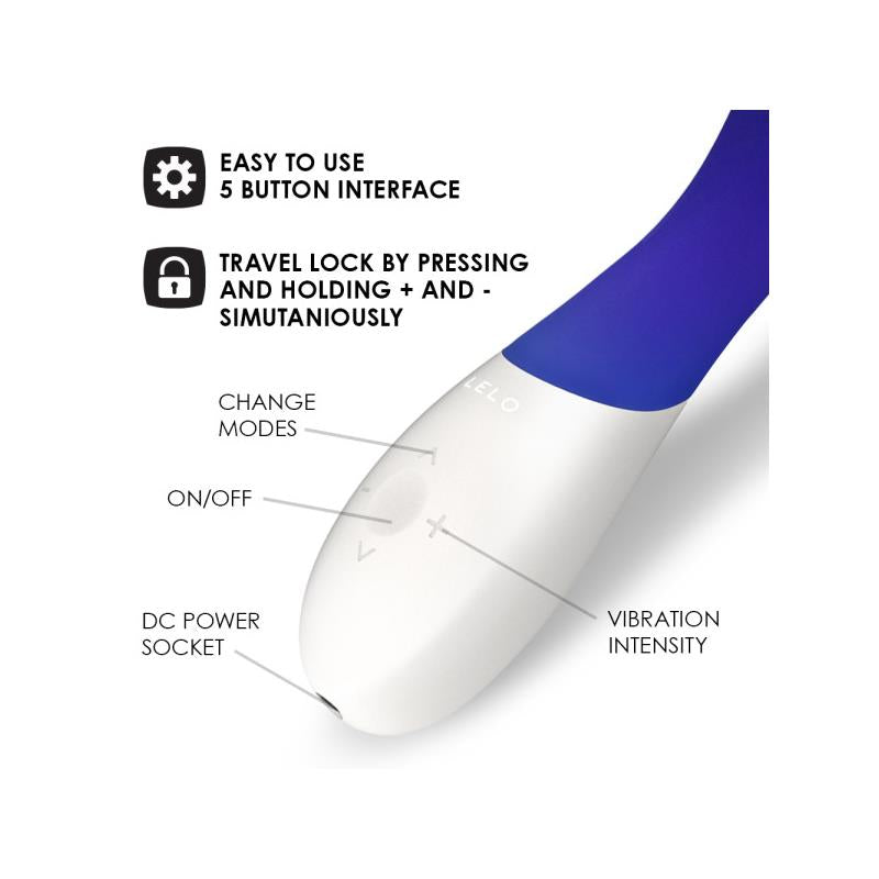 MONA WAVE Vibrador Punto G Azul MediaNoche 8