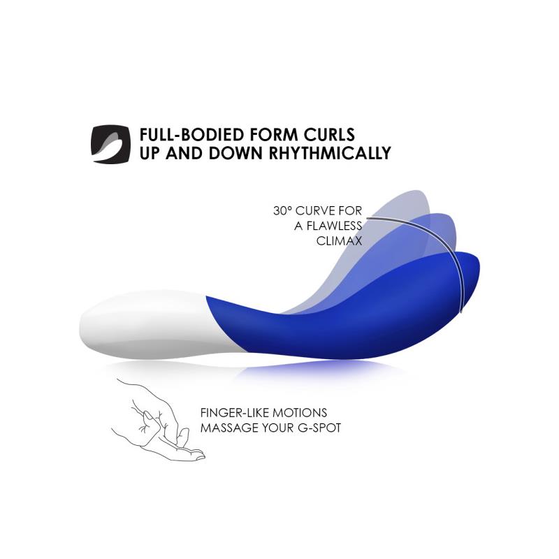 MONA WAVE Vibrador Punto G Azul MediaNoche 5