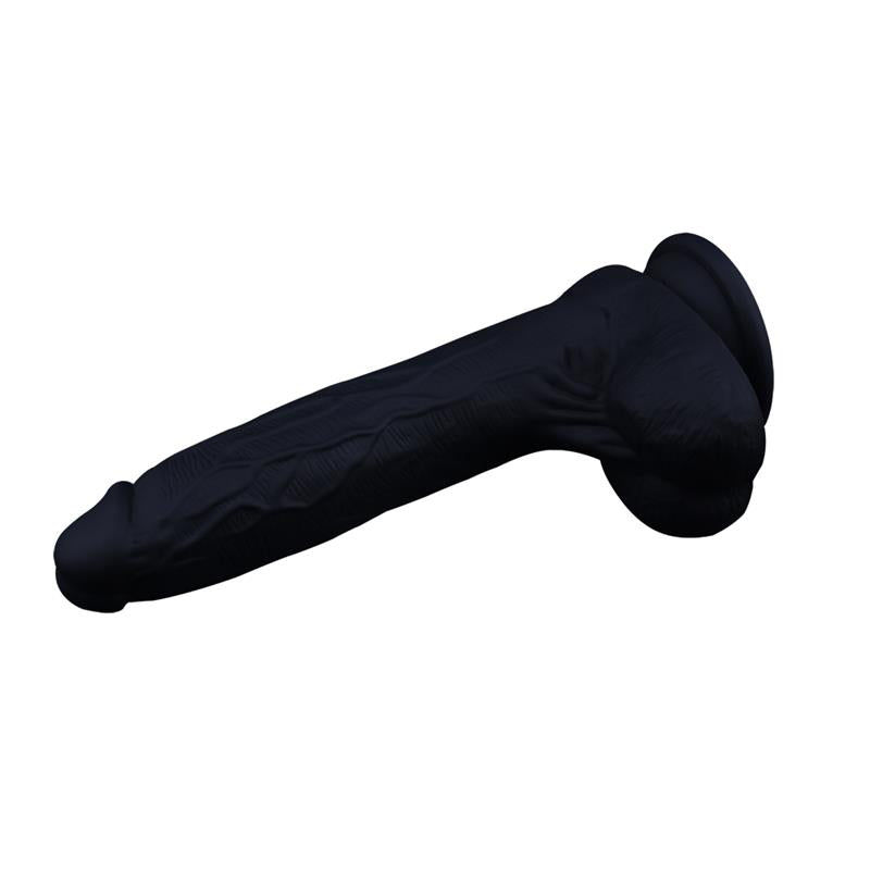 Moocher Dildo Silicona Liquida 8 - 20cm Negro