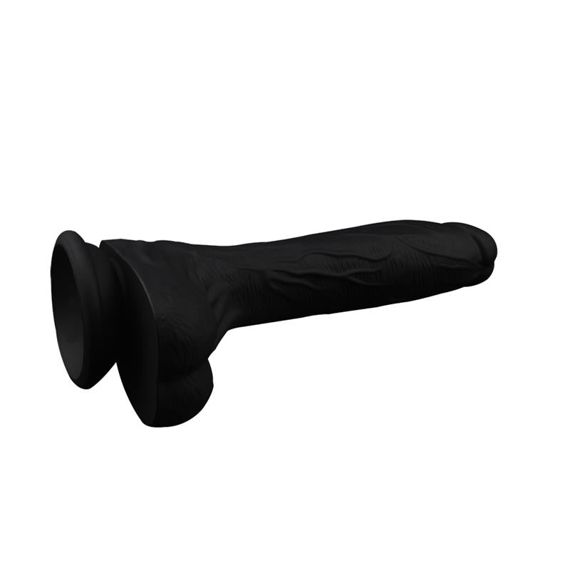 Moocher Dildo Silicona Liquida 8 - 20cm Negro