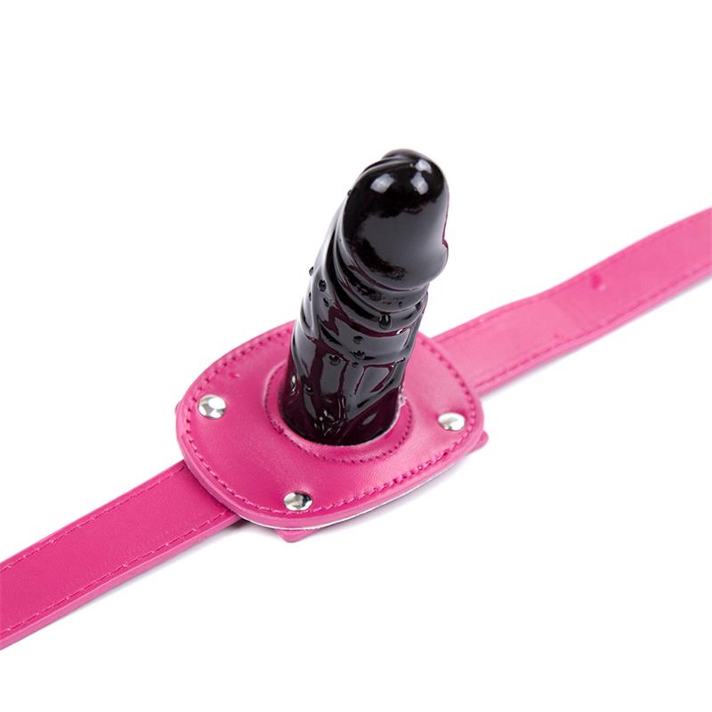 Mordaza de Dildo Ajustable 46-58 cm - Dildo: 10 cm