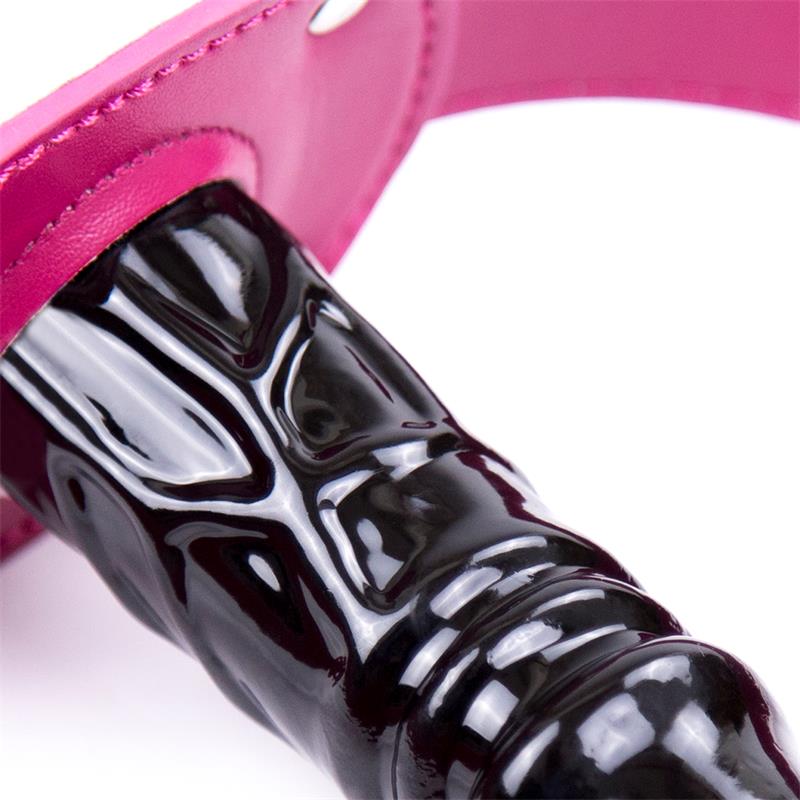 Mordaza de Dildo Ajustable 46-58 cm - Dildo: 10 cm