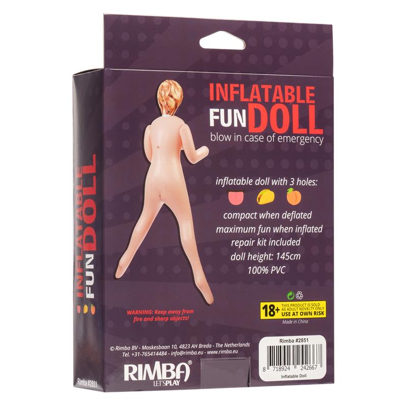 Muñeca Hinchable Fill Me Up! 145 CM