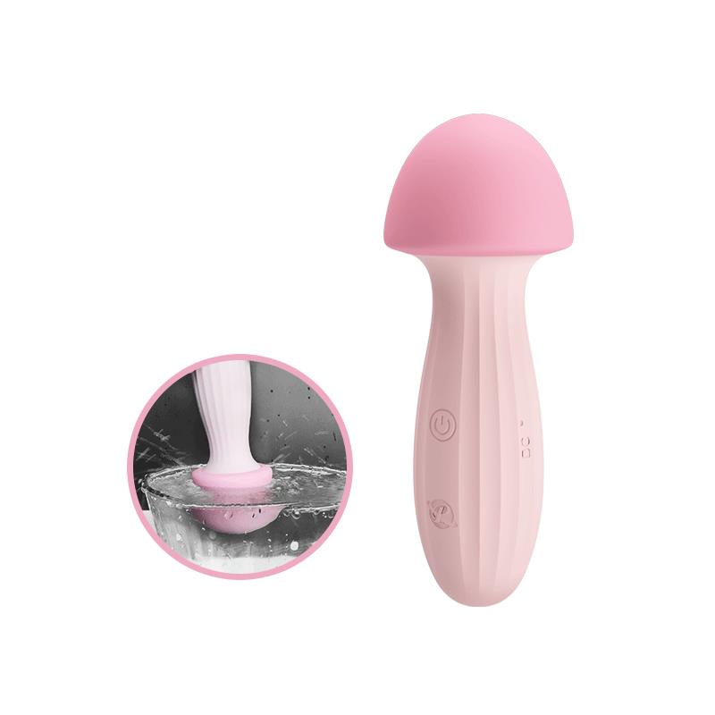 Mushroom Vibrador/Masajeador Silicona USB 5