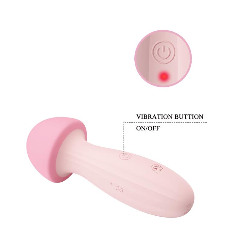 Mushroom Vibrador/Masajeador Silicona USB 7