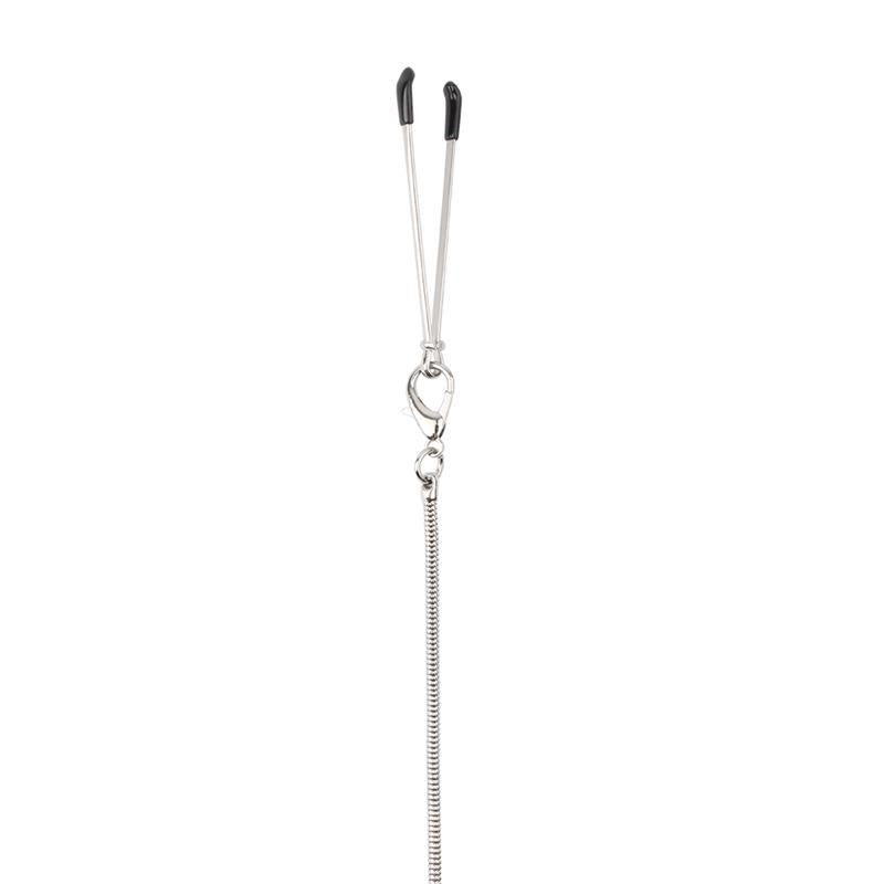 Naughty Fetish Pinza para Pezones y Clítoris con Cadena