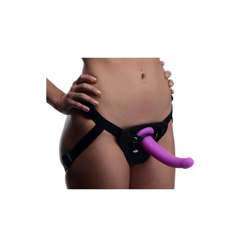 Navigator Arnés con Dildo Punto G Purpura