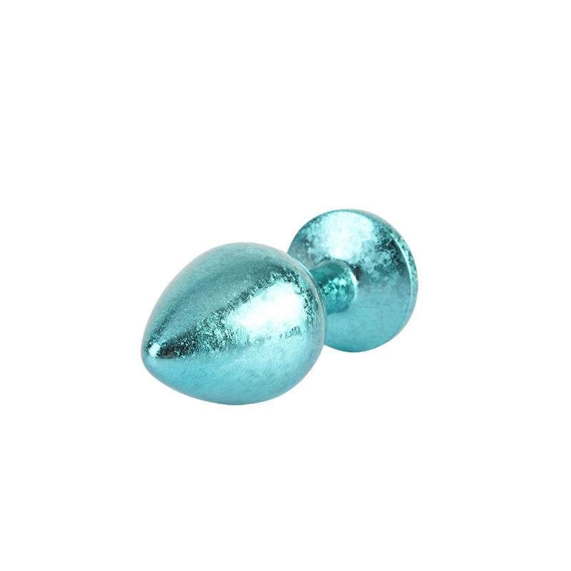Nebula Blue Gem Plug Anal con Joya en la Base Talla M