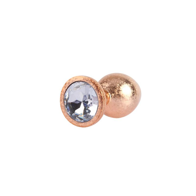 Nebula Gold Gem Plug Anal con Joya en la Base Talla M